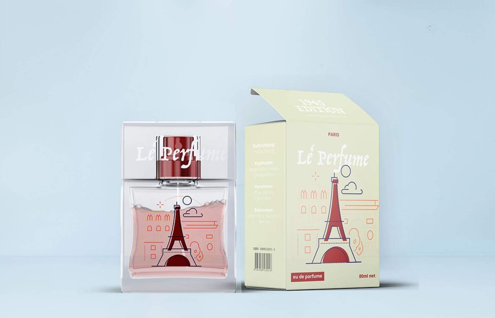 Individuelle Designs für Parfüm Verpackungen